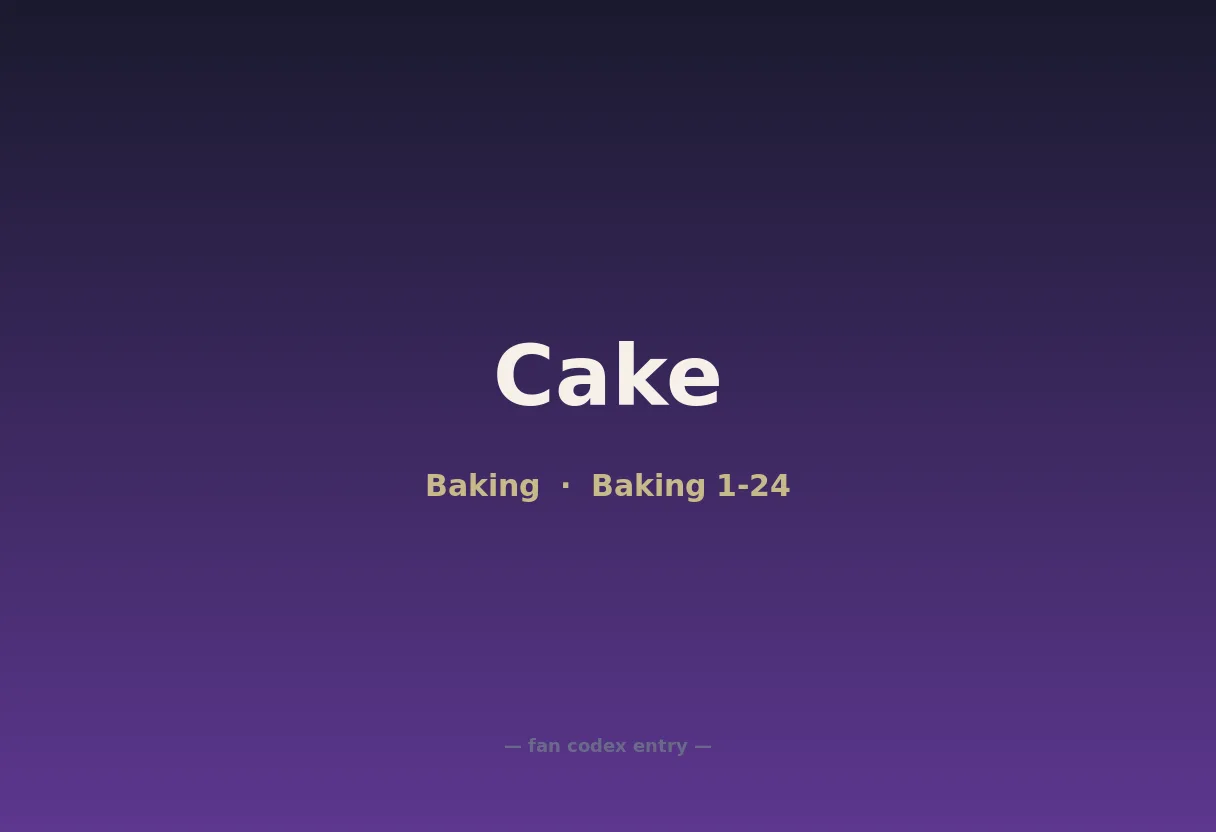 Cake