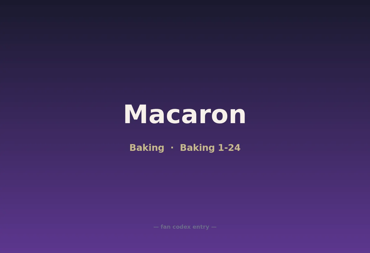 Macaron